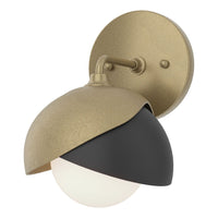 Brooklyn 1-Light Double Shade Bath Sconce