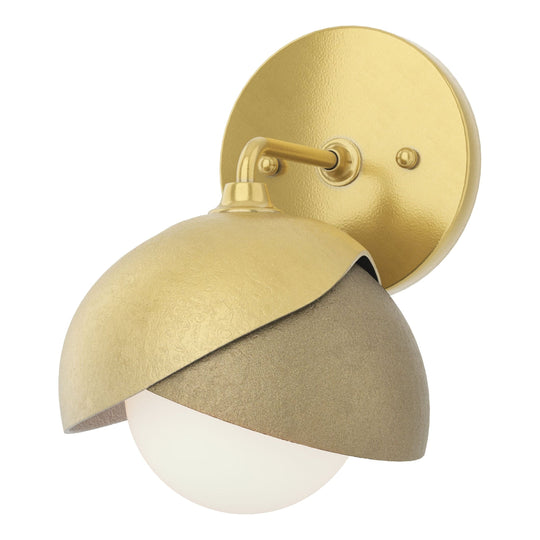 Brooklyn 1-Light Double Shade Bath Sconce