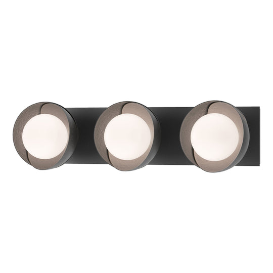 Brooklyn 3-Light Straight Double Shade Bath Sconce