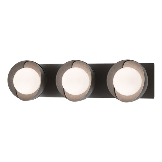 Brooklyn 3-Light Straight Double Shade Bath Sconce