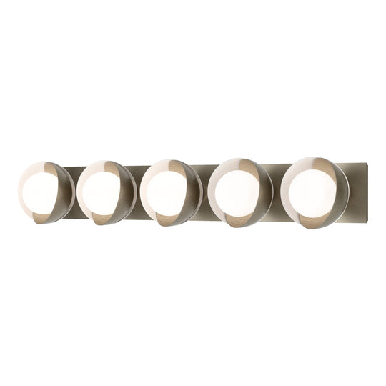 Brooklyn 5-Light Straight Double Shade Bath Sconce