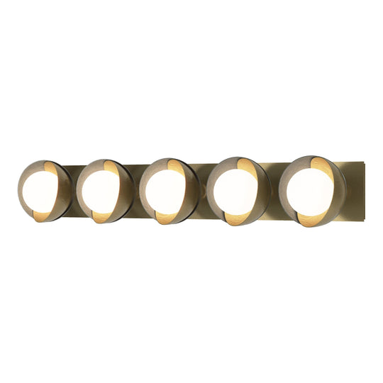 Brooklyn 5-Light Straight Double Shade Bath Sconce