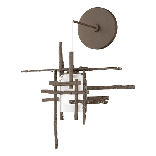 Tura Frosted Glass Low Voltage Sconce