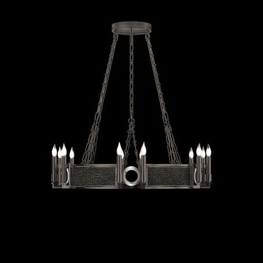 Mirage 35.75"W Round Chandelier