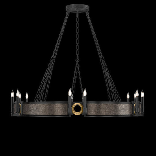 Mirage 18.75"W Round Pendant