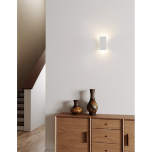 Angled Plane Narrow LED Sconce