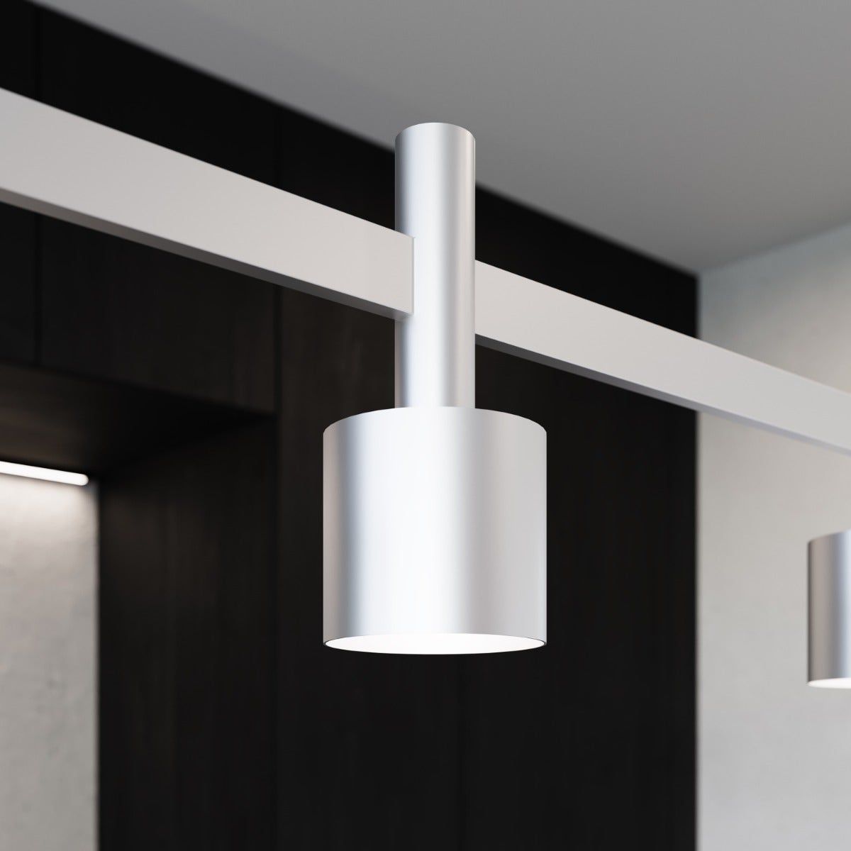 Systema Staccato 5-Light Linear Pendant with Drum Shades