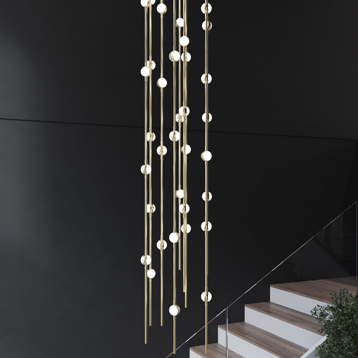 Constellation Andromeda Short 6" Round LED Pendant (with 20' Cords)