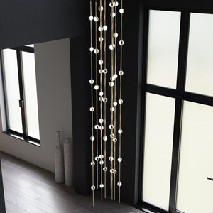 Constellation Andromeda Tall 6" Round LED Pendant (with 20' Cords)