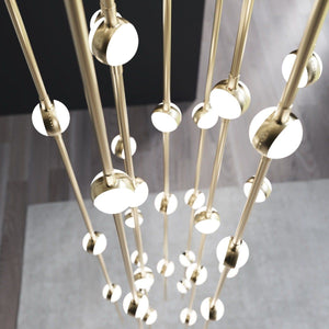 Constellation Andromeda Tall 6" Round LED Pendant (with 20' Cords)