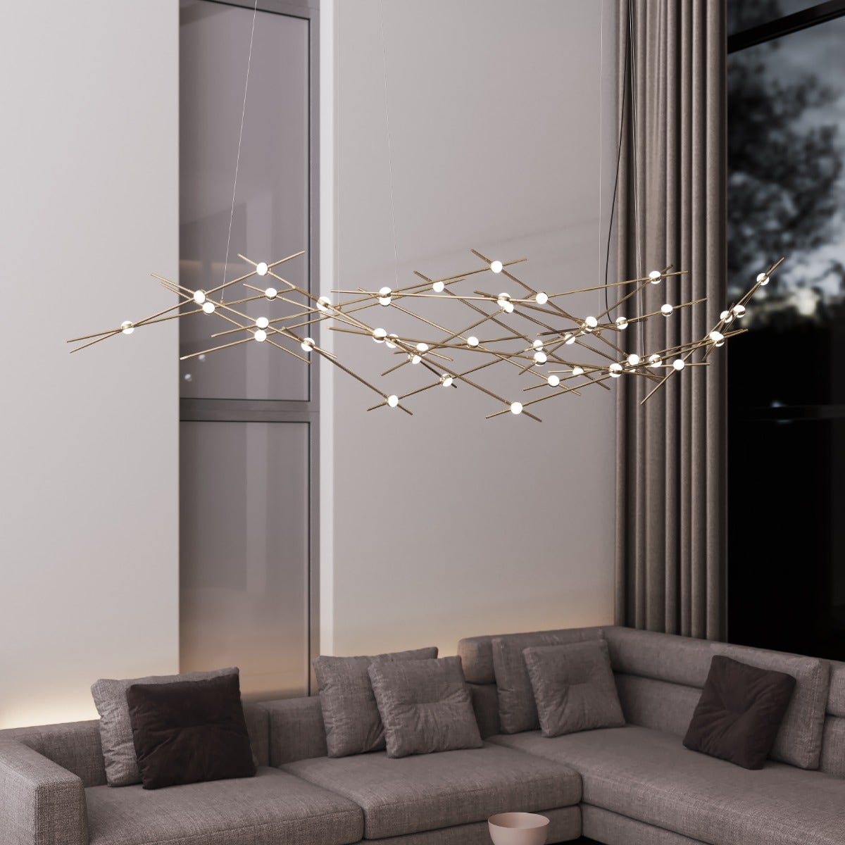 Constellation Ursa Major Chandelier (with 20' Cord)