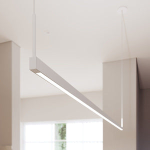 Thin-Line 6' Two-Sided LED Pendant (with 20' Cords)