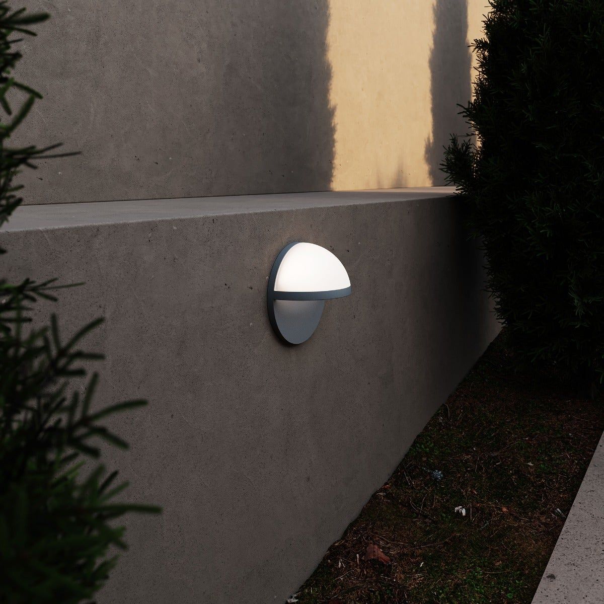 Mezza Vetro 8" LED Sconce