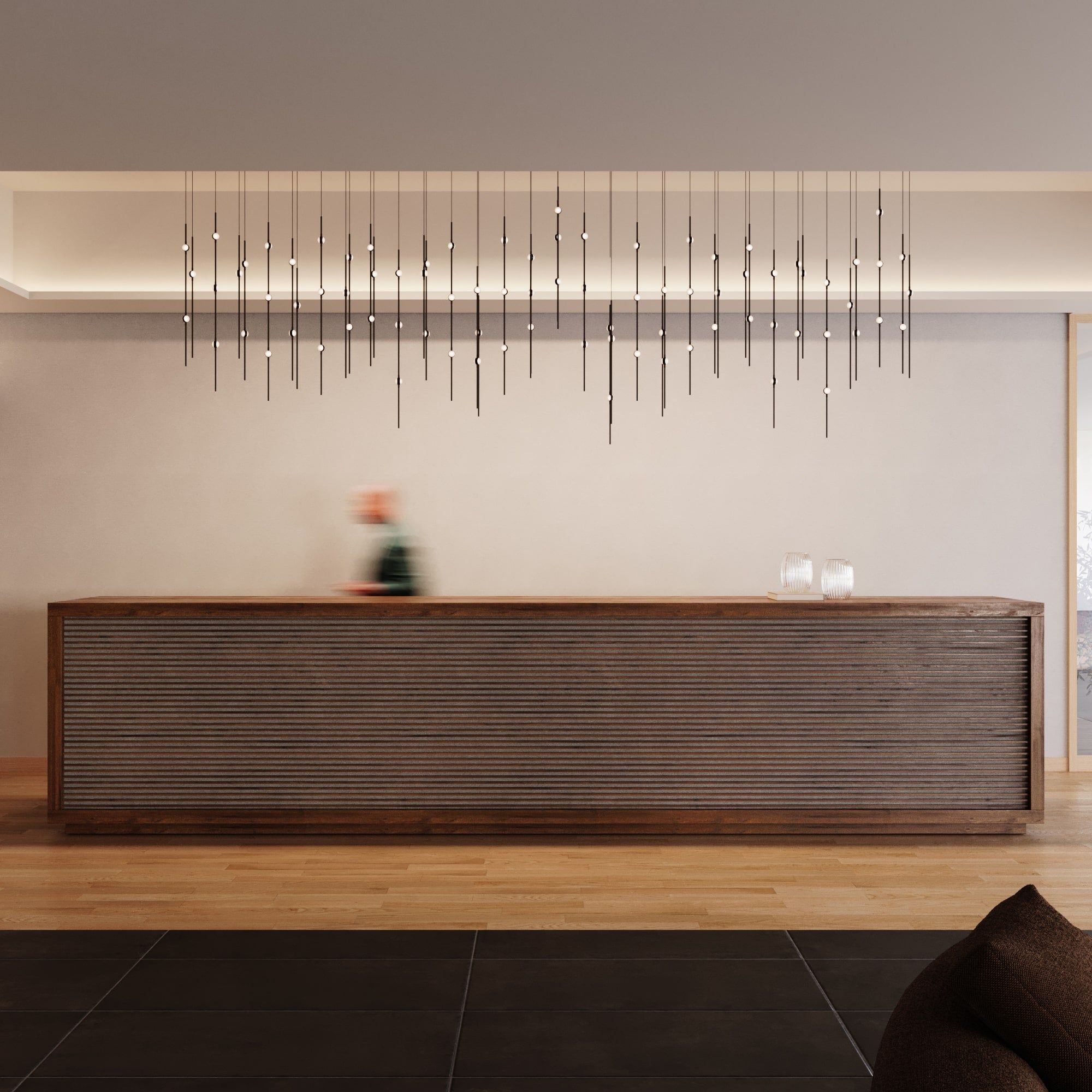 Aries 12" Round LED Pendant