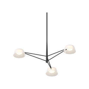 Ray 3-Light Round Chandelier