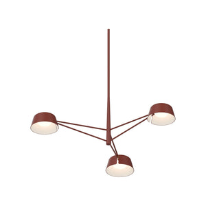 Ray 3-Light Round Chandelier