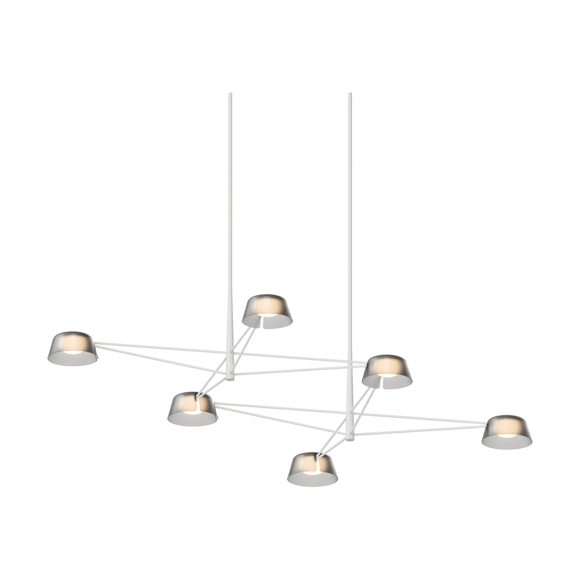 Ray 6-Light Rectangle Pendant