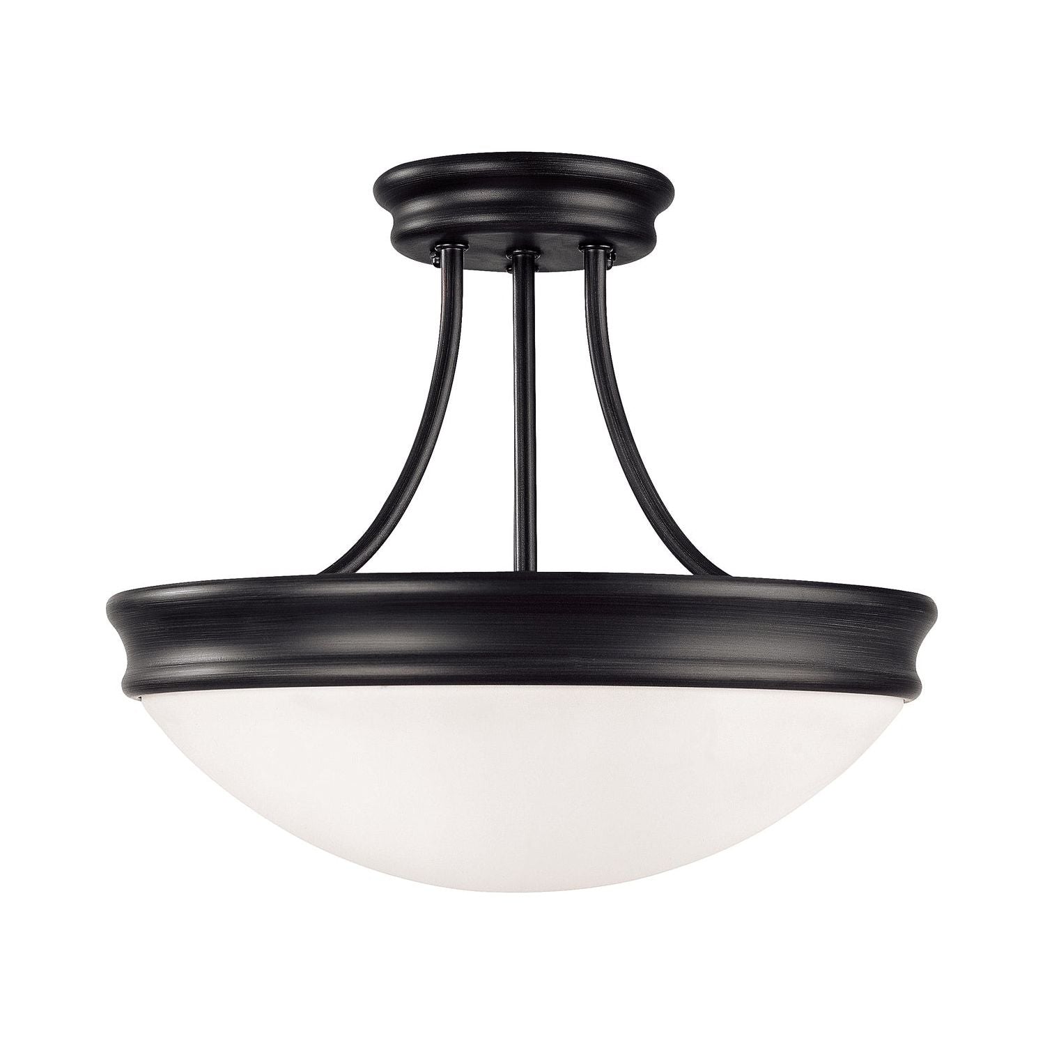 Hansen 3-Light Semi Flush Mount