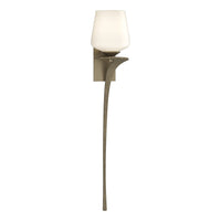 Antasia Single Glass 1-Light Sconce