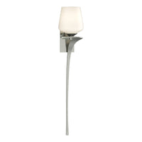 Antasia Single Glass 1-Light Sconce