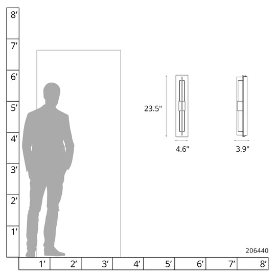 Double Axis Small Sconce