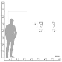 Suspended Half Cone Sconce