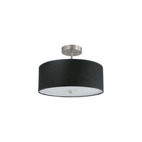 Zen 3-Light Semi Flush Mount