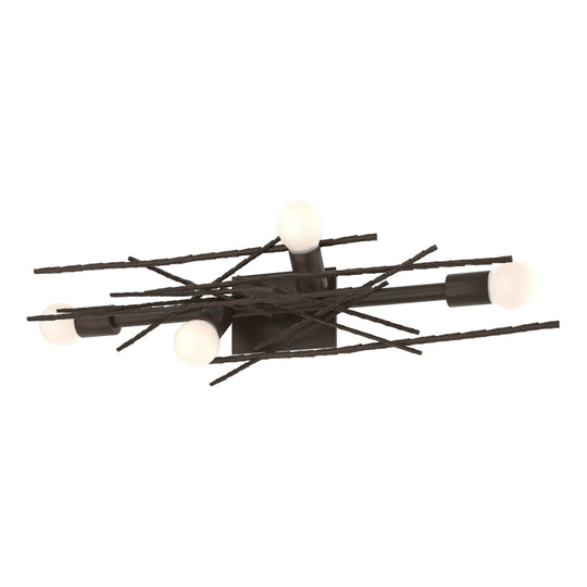 Brindille 4-Light Large Sconce/Semi-Flush