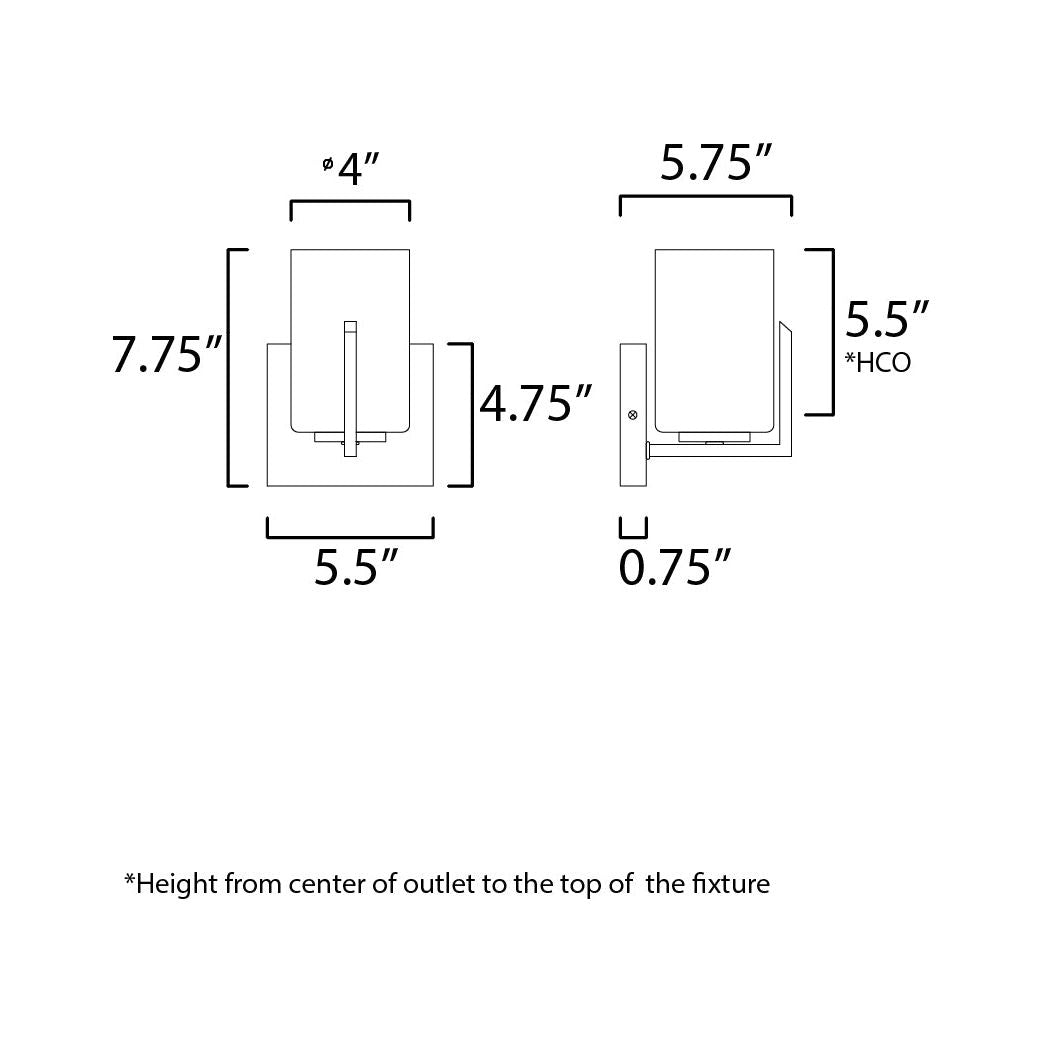 Dart 1-Light Wall Sconce