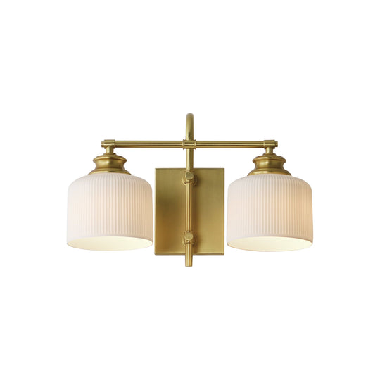 Bisque 2-Light Wall Sconce