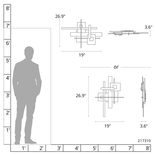 Planar LED Sconce