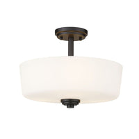 Arlington 3-Light Semi Flush Mount