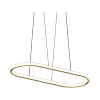 Luna 36" Racetrack Pendant