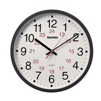 Magnus 12" Office Clock 12/24