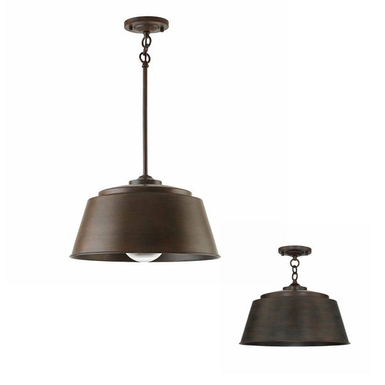 Tybee 1-Light Convertible Pendant