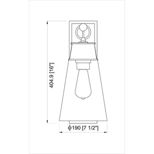 Wentworth 1-Light Large Wall Sconce