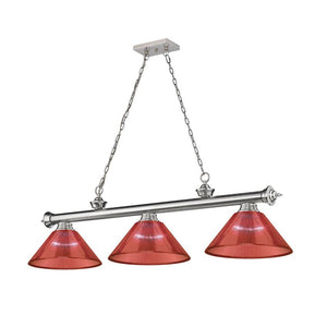 Cordon 3-Light Cone Billiard