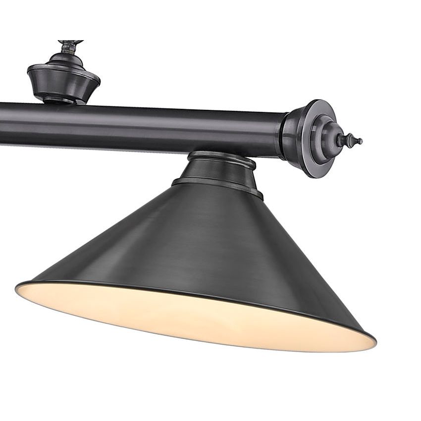 Cordon 3-Light Cone Billiard