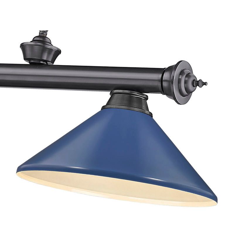 Cordon 3-Light Cone Billiard