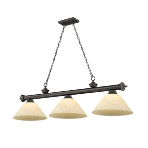 Cordon 3-Light Cone Billiard