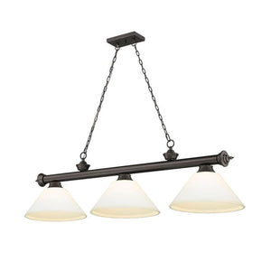 Cordon 3-Light Cone Billiard