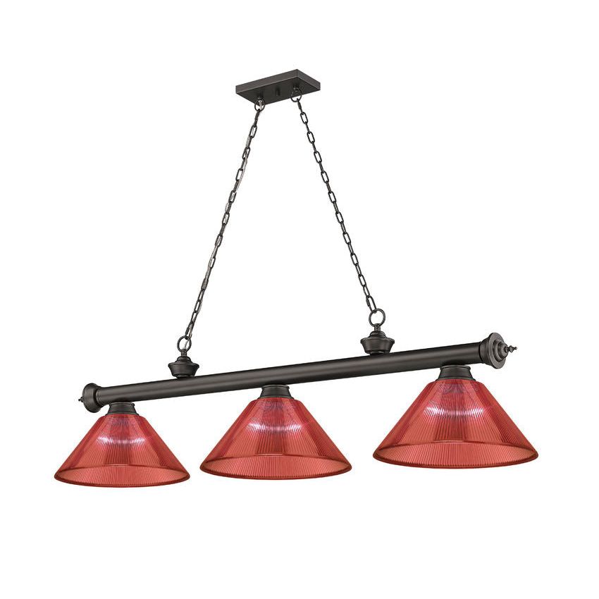 Cordon 3-Light Cone Billiard