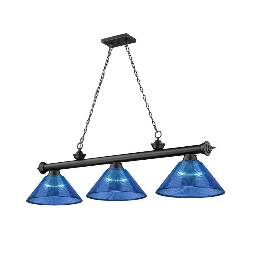 Cordon 3-Light Cone Billiard