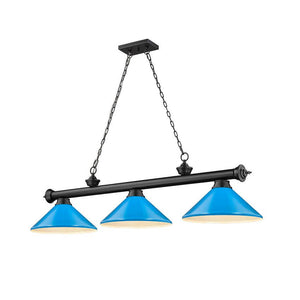 Cordon 3-Light Cone Billiard