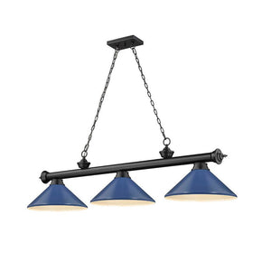 Cordon 3-Light Cone Billiard