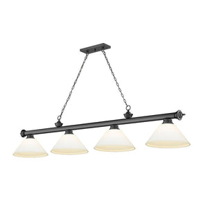 Cordon 4-Light Cone Billiard