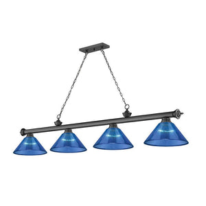 Cordon 4-Light Cone Billiard