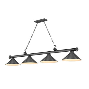 Cordon 4-Light Cone Billiard