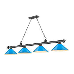 Cordon 4-Light Cone Billiard