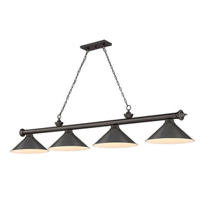 Cordon 4-Light Cone Billiard